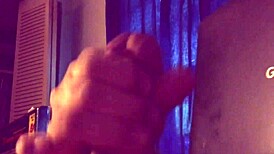 Watch me stroke this monster cock for Allison! Moaning loudly!