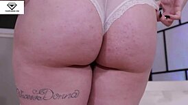 Alice frost receives a big titty fucking and facial in this gay scene