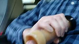 Sex Machine Blends Cum Out During Gay Masturbation Session