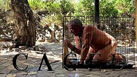 damn, dominatrix april fucks barbie dreams in kinky latex! 😈