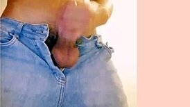 big cock gay guy masturbates on webcam with intriguing tease