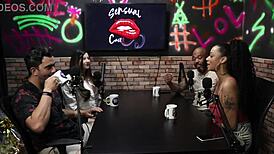 he started sucking her breasts and she confessed to eating his ass - bella mantovani and o fera