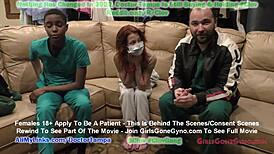 Nurse Tests Gloves For Perfect Fit