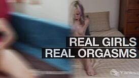 sexy babe yanks tasty masturbating