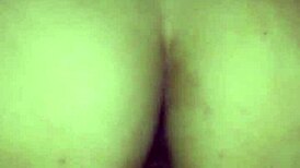 Did you cum inside her pussy? She kept riding my big ass for more creampie action.