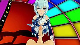 Perfect idol shigure kira engages her audience intriguingly