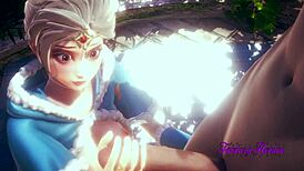 Frozen Hentai Disney - Elsa In Japanese Manga Anime