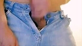 big cock gay guy masturbates on webcam with intriguing tease