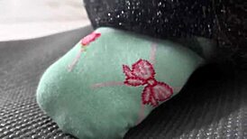 Look at this RESTRAINED WOMAN TICKLING SOLE!