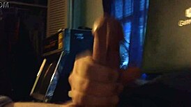 Watch me stroke this monster cock for Allison! Moaning loudly!