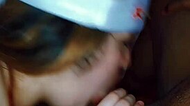 receiving christmas gift from friend's mom