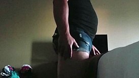 Nikki Sneaks Up And Swallows In Doggystyle Anal Action!