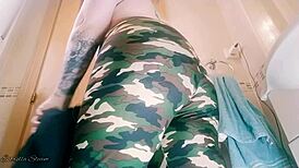 Stripping Down My Clothes to Show Curvy European Big Ass and Natural Tits