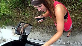 kaylee banks explores rough bdsm with bondage and spanking