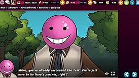 Hentai Heroes at University 10 tackle wild gloryhole blowbangs.