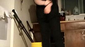 Workout Prom With Petite Natural Tits