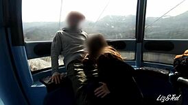 ski cabin sex with liz and ted outdoors
