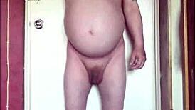 Shy Bisexual Amateur Strips Naked for Humiliating Show