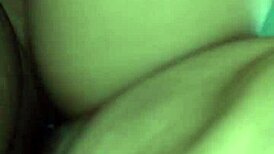 Black Dick Penetrating Tight Asian Pussy in Hardcore Fucking Session