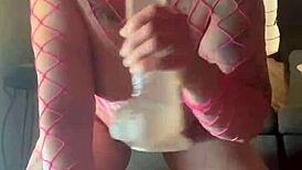 Giant Dildo Ass Play Part One