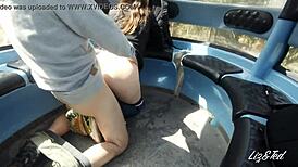 ski cabin sex with liz and ted outdoors