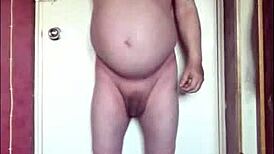 Shy Bisexual Amateur Strips Naked for Humiliating Show