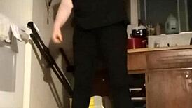 Workout Prom With Petite Natural Tits