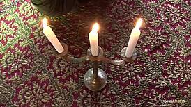 Hot milfs ride and suck big cocks in wild fishnet action