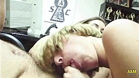 imagine two hot blondes sucking your cock at once!