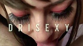 dri sexy sucks nicklaus' cock until he cums!