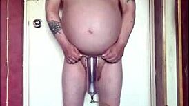 Shy Bisexual Amateur Strips Naked for Humiliating Show