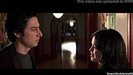 Cindy Sampson caught topless in that steamy 2006 Last Kiss scene.