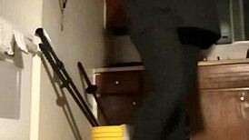 Workout Prom With Petite Natural Tits