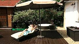 Mimi's Underwater Tattoo Tease