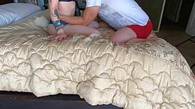 i watched scarlett johnson and john fucking intensely in this teen video. it was so passionate and hot.