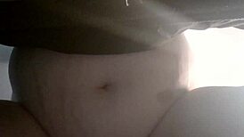 BBW DOGGY STYLE from BELOW with BIG TITS