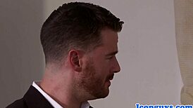 พระแก่ครอบงำดูดควยในแอ็กชันทริโอป่าเถื่อนยุโรป