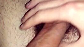 man reaches orgasm in room