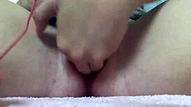 Hey, check this wet puffy pussy vibing to orgasm 😍 homemade close-up