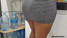 Beautiful Sarah Rosa preps for steamy scenes