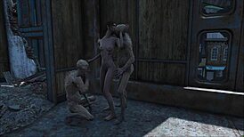 Barna ghoul baszódás 3D Fallout 4 sztoriban