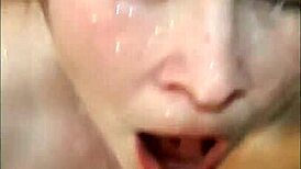 Lynnette lyons receives huge facial in intense milf compilation