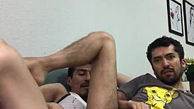 Mexican Bareback Action on the Sofa