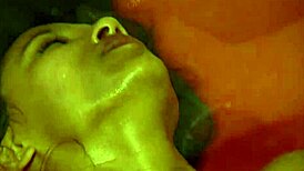 I give an erotic massage to my lover's oiled pussy