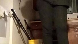 Workout Prom With Petite Natural Tits