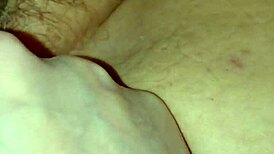 OMG, she's inserting those anal beads deep into her cervix! 😲