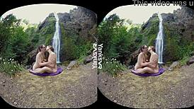 Yanks beauty sierras reaches wet orgasm in vr video