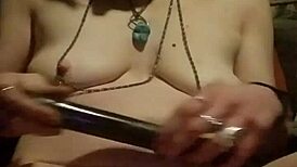 The insatiable punk feels ecstasy ramming her tight pussy with a dildo.