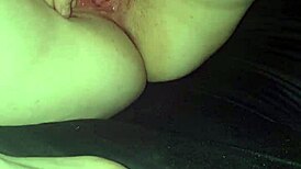 watch my wife finger her pussy and spread