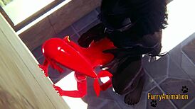 Zelda Furry Hentai intensiivisellä japanilaisella käsityöllä ja kermapiirakalla